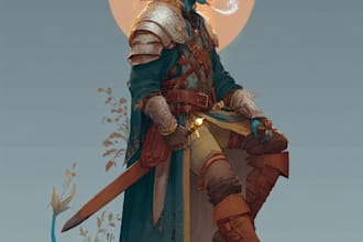 dnd character art and dnd character art