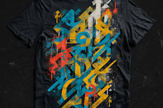 design creative and modern t shirt design
