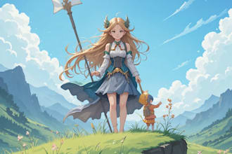 draw your fantasy illustration