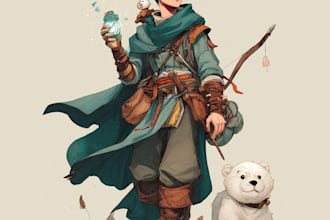 dnd character art and dnd character art