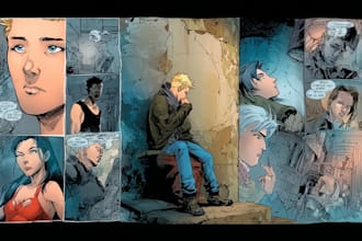 comic book artist graphic novel illustration comic