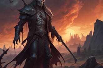 fantasy horror and fantasy horror character