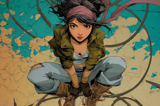 comic book illustration with comic book illustrator