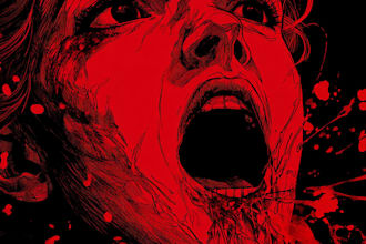 draw bloody horror illustration for you