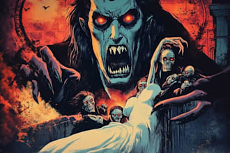 fantasy horror and fantasy horror character