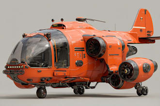 design scifi futuristic vehicle aircraft spaceship for you