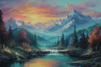paint a replica of any painting in oil free shipping