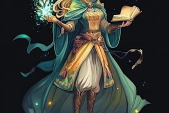 create fantasy dnd character for your game