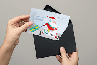 create design of postcard
