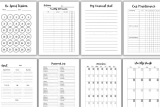 adhd focused daily planner, habit tracker 2026 for goodnotes and printable pdf