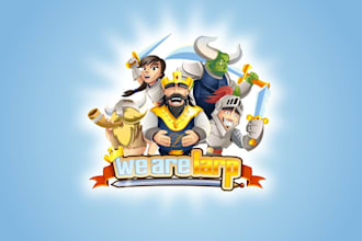 design a unique cartoon, mascot, character, emoji, or gaming logo