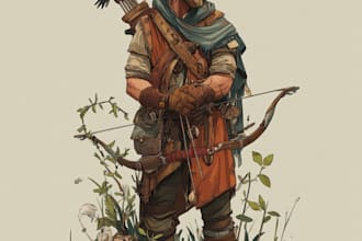 do dnd character art illustration commissions