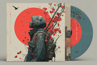 design album cover mixtape and single music cover artwork