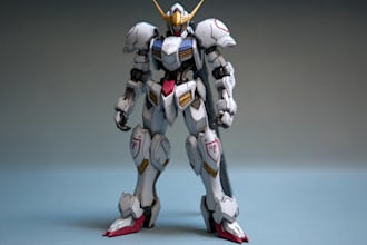 draw you a gundam in super imaginative mode