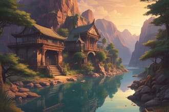 draw a dreamy kawaii anime background for your twitch vtuber
