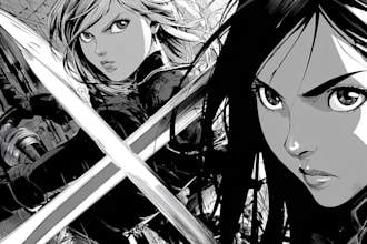 do comic book illustration manga comic book illustration