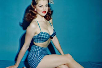 design a pin up girl and pin up girl