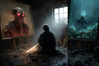 create art based on your imagination and design