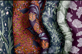 design custom pattern illustrations for your brand