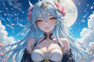 design highest quality anime art drawing