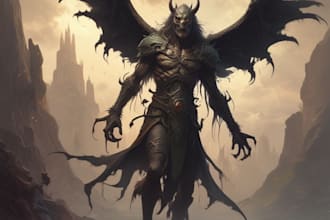 fantasy horror and fantasy horror character