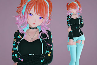 create a custom vrchat avatar