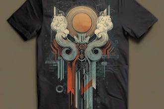 do perfect artwork for tshirt design