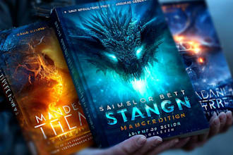 create your ebook and print book cover design for any genre