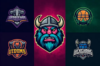 do gaming mascot sports logo design