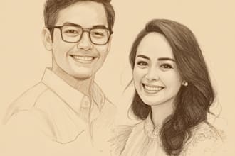 disney style cartoon portrait