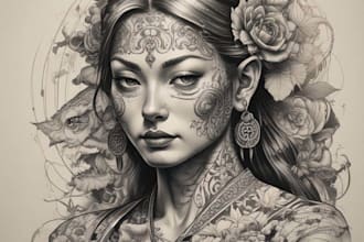 do amazing anime tattoo design