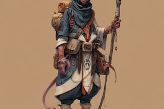 make your dnd character art for you