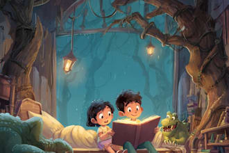 illustrate children story book illustrations kids