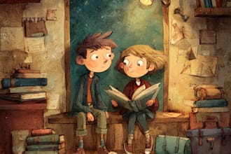 children book illustration, children picture book