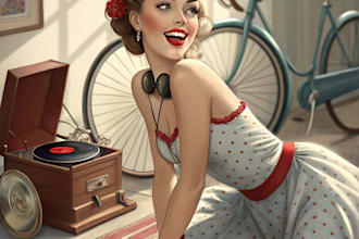 do hote cute and sexy vintage pin up pinup girl