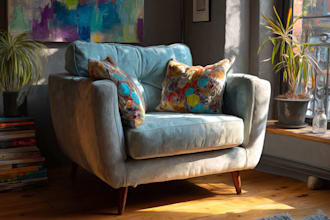 custom digital chair oil painting transform your space