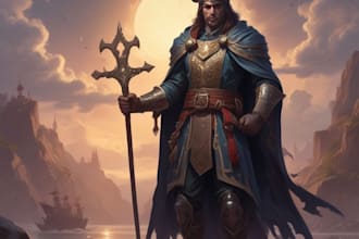 do dnd character art illustration commissions