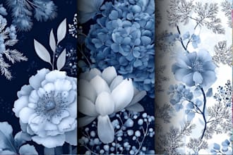 design custom seamless pattern sublimation