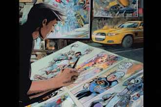 comic book professional artist