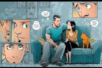 comic book graphic novel cartoon comic
