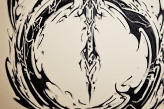 design traditional or modern tribal tattoo art