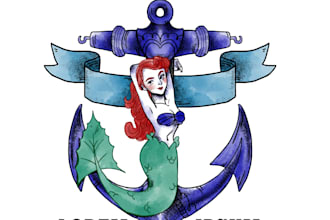 do make an marine mermaid logo