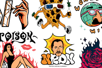 create illustration for your brand