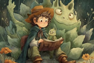 draw childrens book illustration