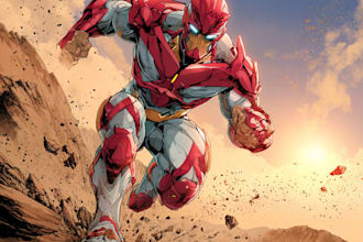 do comic book illustration graphic novel superhero comic webcomic comic artist