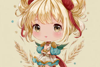 cute chibi anime character for you