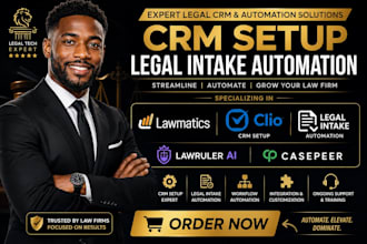do lawmatics clio CRM setup legal intake automation law ruler ai casepeer