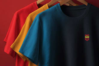 do t shirt logo and branding design