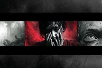 design horror youtube thumbnail