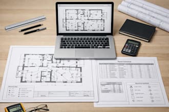 prepare permit ready electrical drawing for remodel project